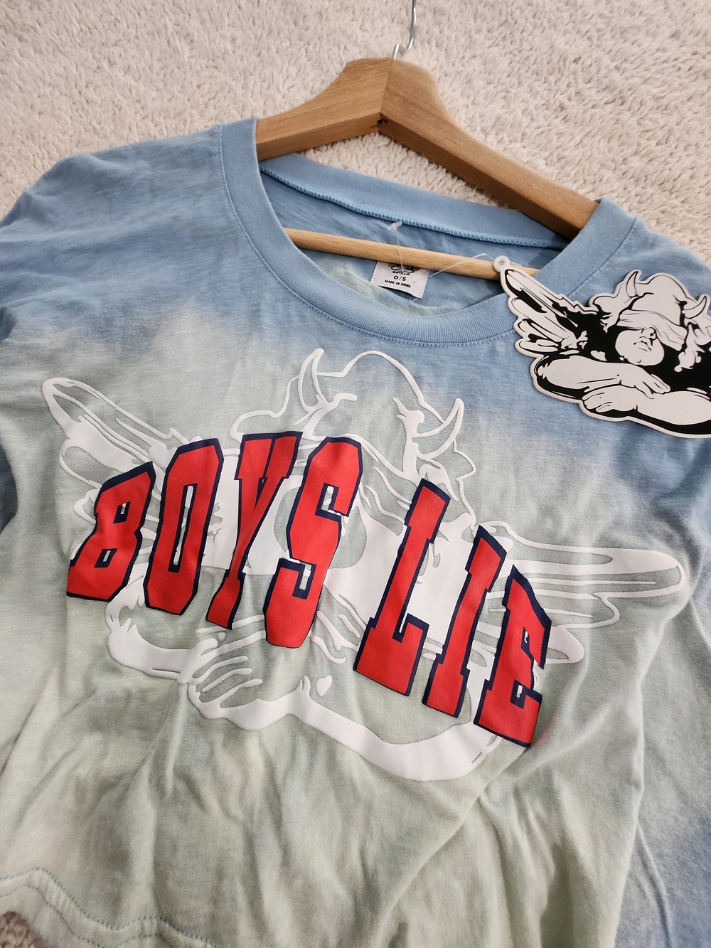 Boys Lie "Fool Me Once" Long-sleeve Graphic Tee